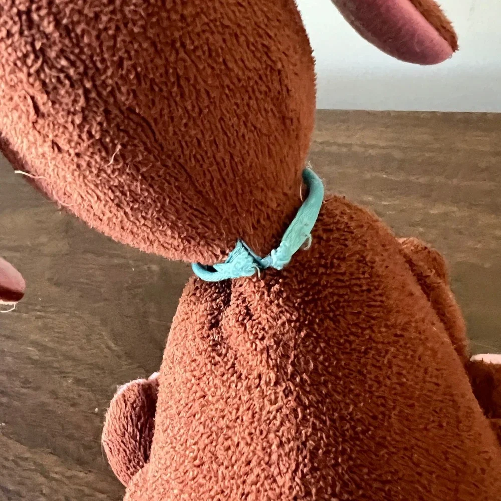 Cabbage Patch Kids Adoptimals Brown Dachshund Dog Plush Pink Paws Xavier Roberts